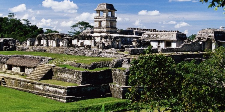 Mayan great palace, ruinas de
