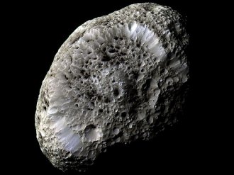 Hyperion: Saturn's Spongy Moon