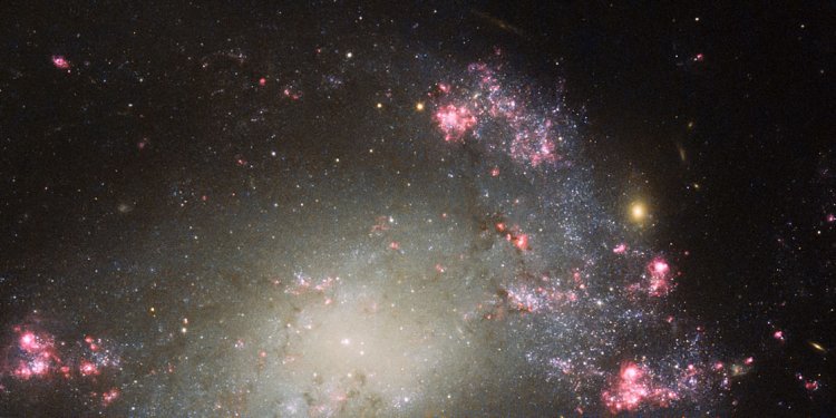 Galaxy of space